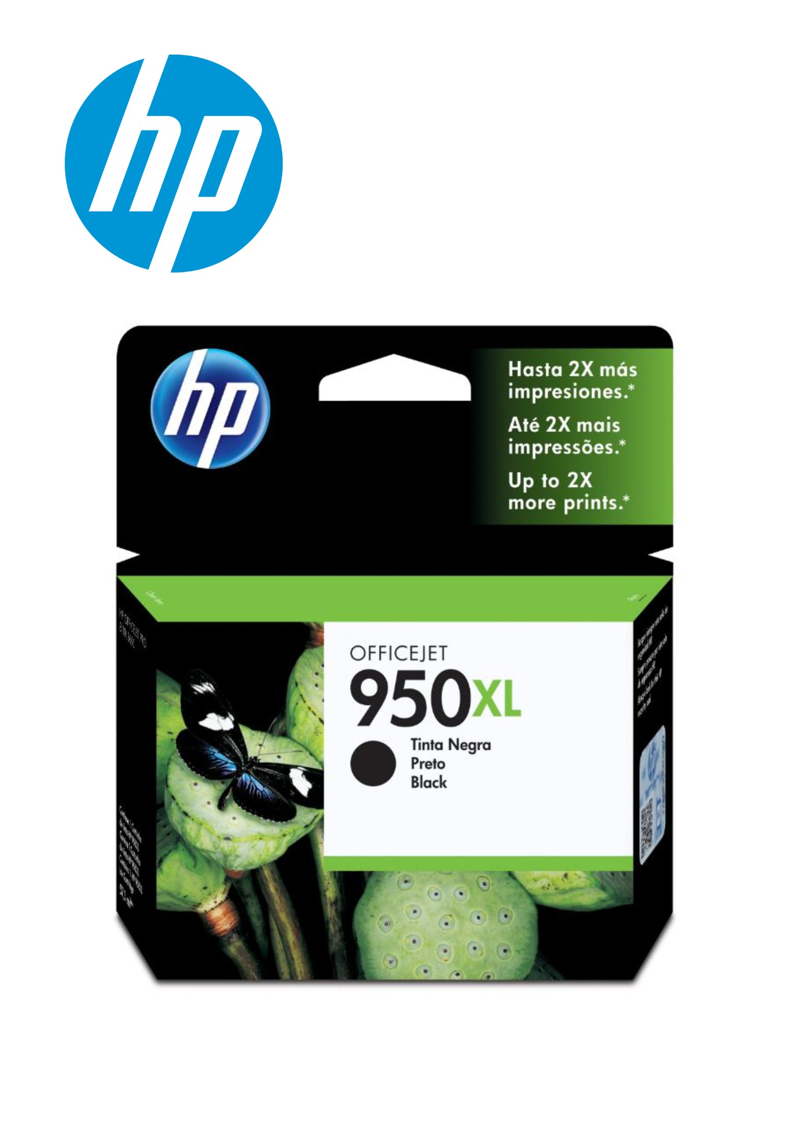 19342.jpg CARTUCHO TINTA HP 950XL BLACK (CN045AL) 53ML - Imagen 1