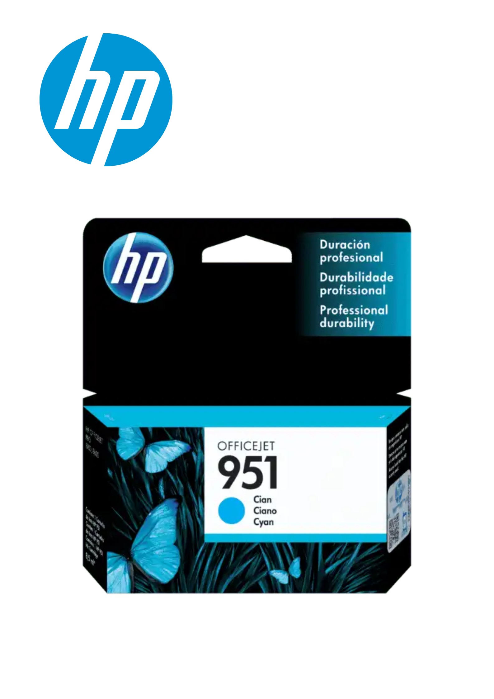 19379.jpg CARTUCHO TINTA HP 951 CYAN (CN050AL) 8.5ML - Imagen 1