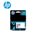 CARTUCHO TINTA HP 670 MAGENTA (CZ115AL) 3.5ML