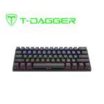 TECLADO GAMER T DAGGER ARENA RAINBOW ENGLISH BLACK BROWN SWITCH - T-TGK321-BR