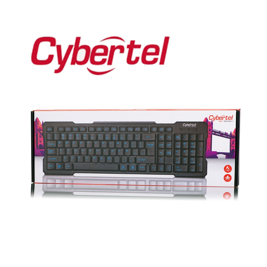 19664.jpg TECLADO USB CYBERTEL BRITANIC CYB K107 - Imagen 1