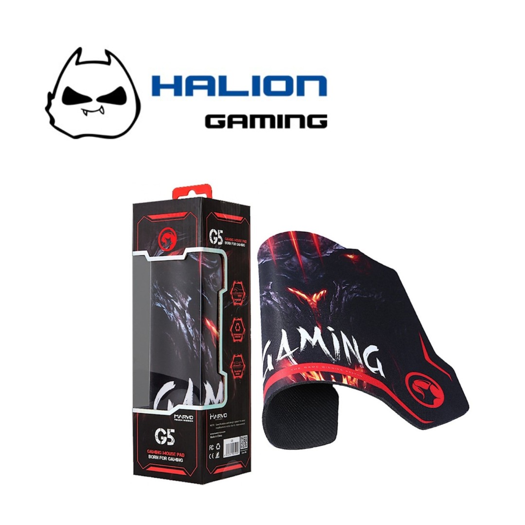 19678.jpg PAD MOUSE HALION G5 CLOTH GAMING - Imagen 1