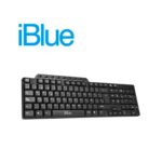 TECLADO USB IBLUE MULTIMEDIA BLACK - 79013M-BK