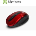 MOUSE INALÁ?MBRICO KLIP XTREME VECTOR RED - KMW-330RD