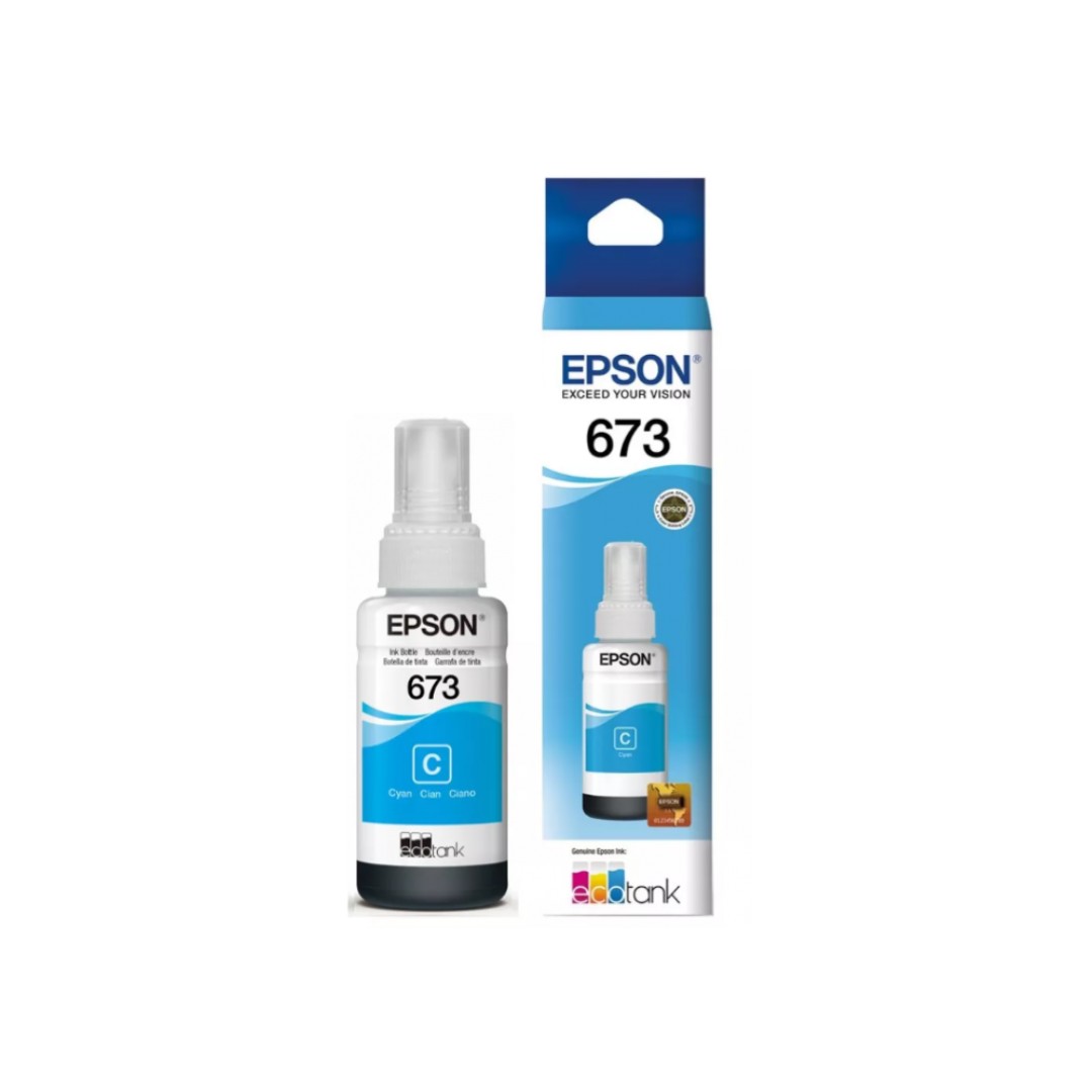 20445.jpg BOTELLA DE TINTA EPSON 673 CYAN (T673220) - Imagen 1