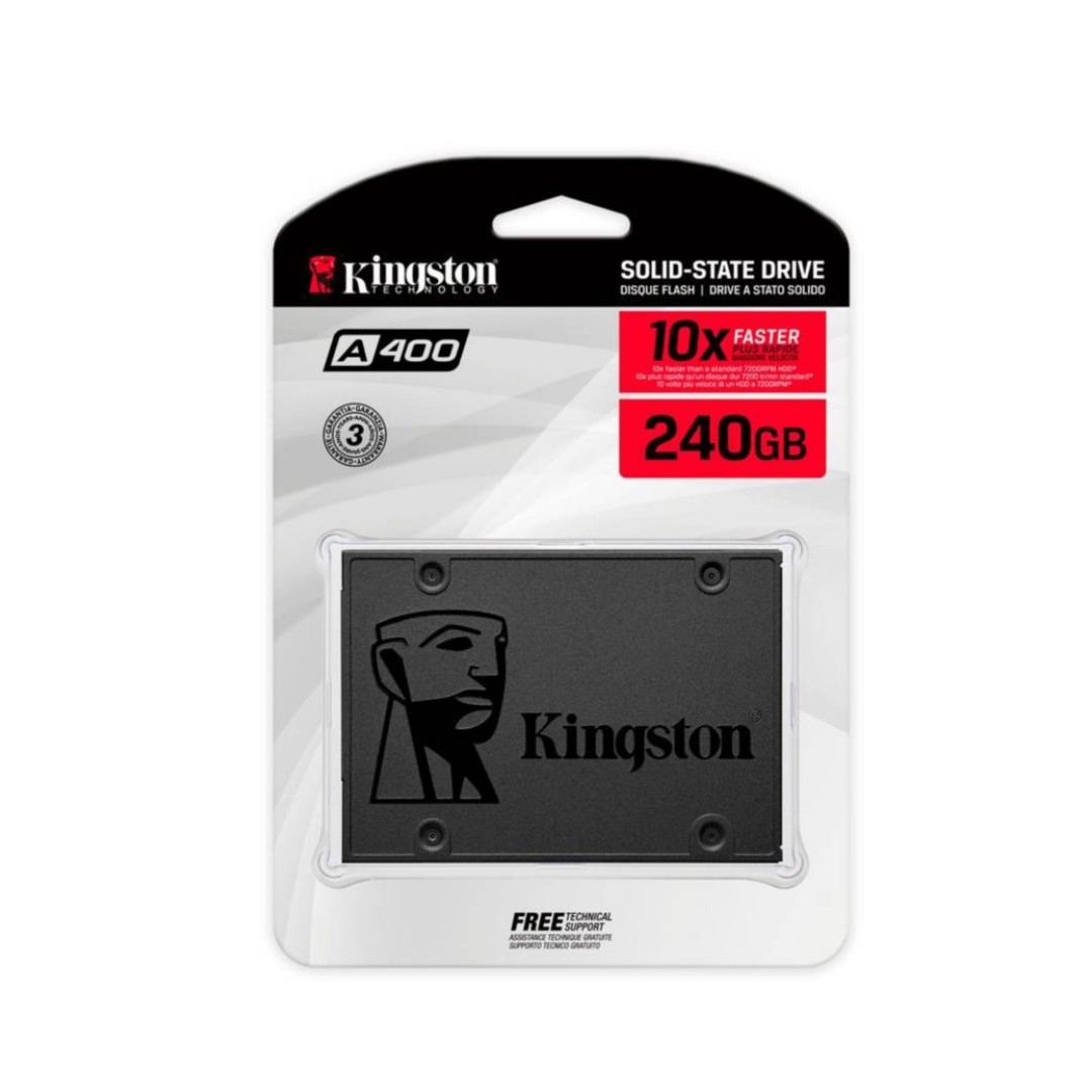 20817.jpg DISCO DURO ESTADO SOLIDO KINGSTON 240GB (A400) - Imagen 1