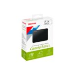 DISCO DURO EXTERNO TOSHIBA CANVIO BASIC BLACK 1TB USB 3.0 (HDTB510XK3AA)