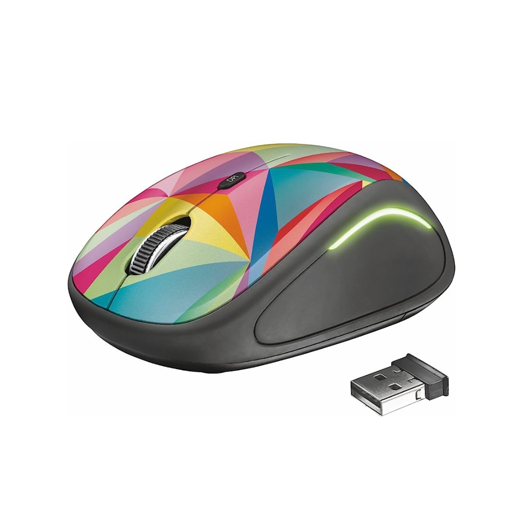 21052.jpg MOUSE USB TRUST INALAMBRICO WIRELESS YVI FX (22337-03) - Imagen 1